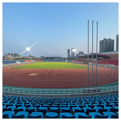 河南杭州电子科技大学混合型塑胶跑道